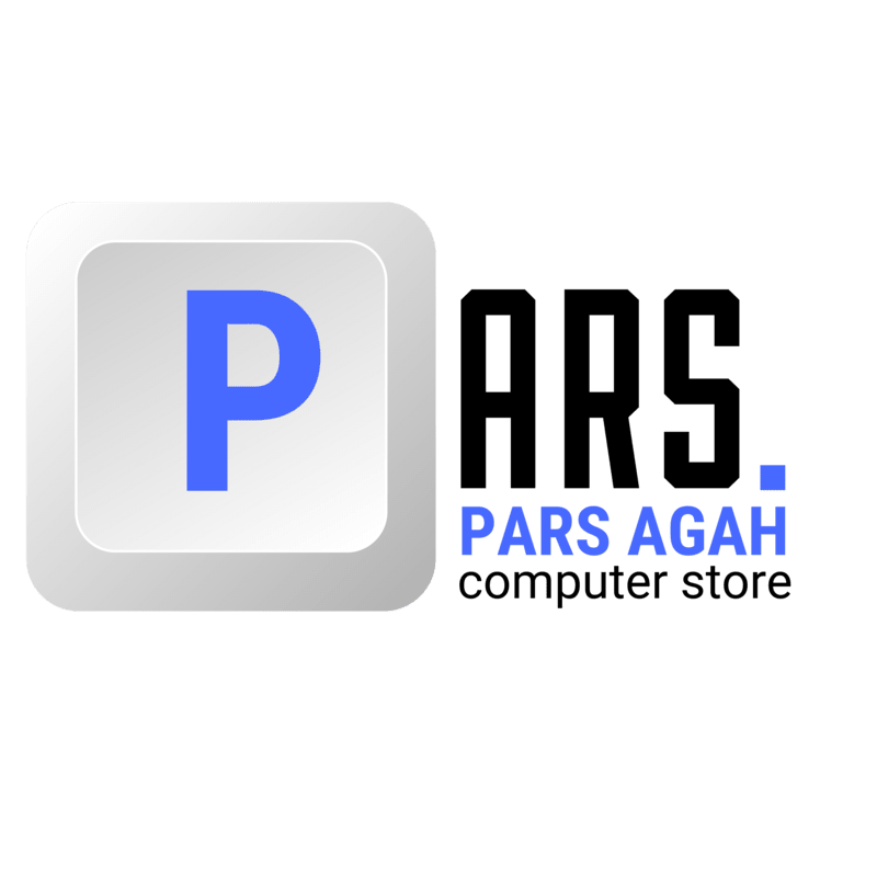 pars agah computer store logo in black color